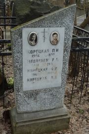 Корецкая П. И., Москва, Востряковское кладбище